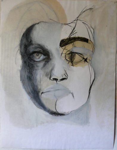 Portrait huilé 1 RECTO du recto-verso