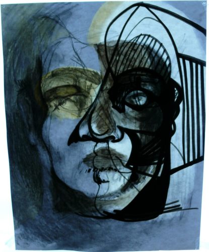 Portrait huilé 1 VERSO du recto-verso