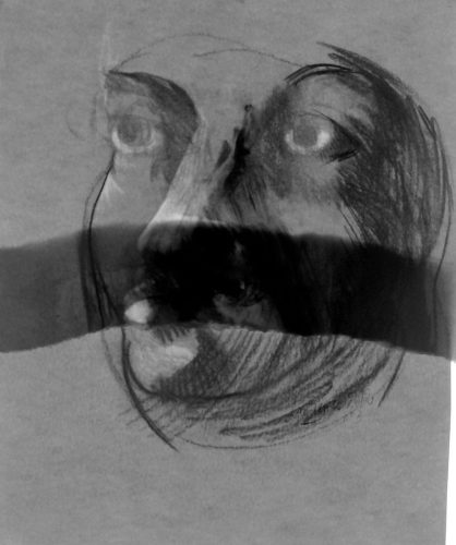 Portrait huilé 3 VERSO du recto-verso