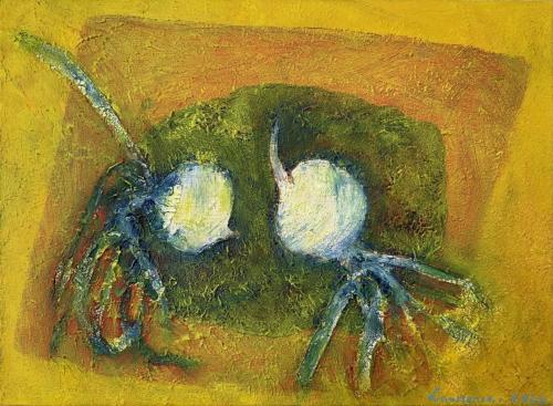 Peinture de nature morte - navets - Lawrence