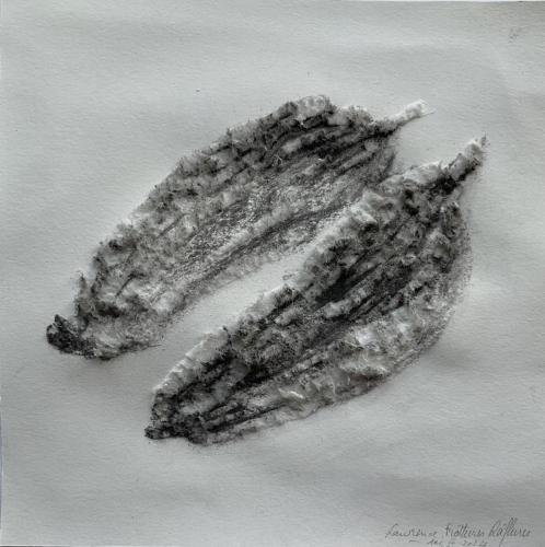 Frôtture Râflure - Tecnique mixte sur papier - 20 x 20 cm - 01 mars 2024