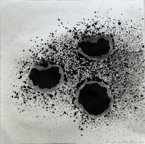 Frôttures Râpures Remplissûres - Tecnique mixte sur papier - 20 x 20 cm - 26 fév 2024