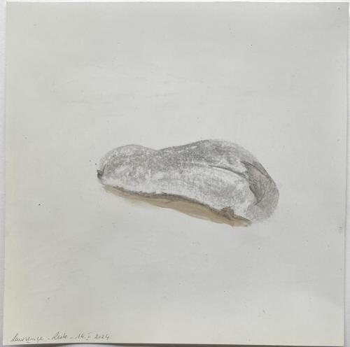 Reste Frôttures - Tecnique mixte sur papier - 20 x 20 cm - 14 fév 2024