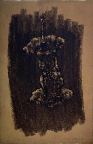 Trognon suspendu - 2023 - Verso