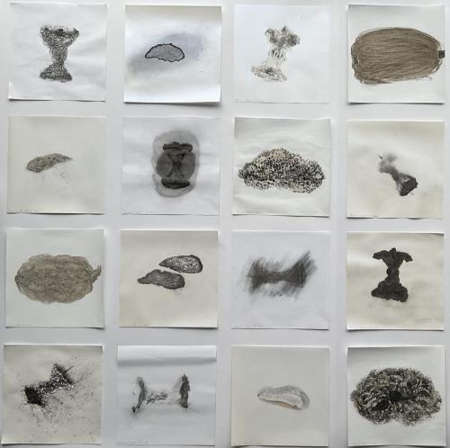 Vue d'ensemble mur - Culture de restes au 140224